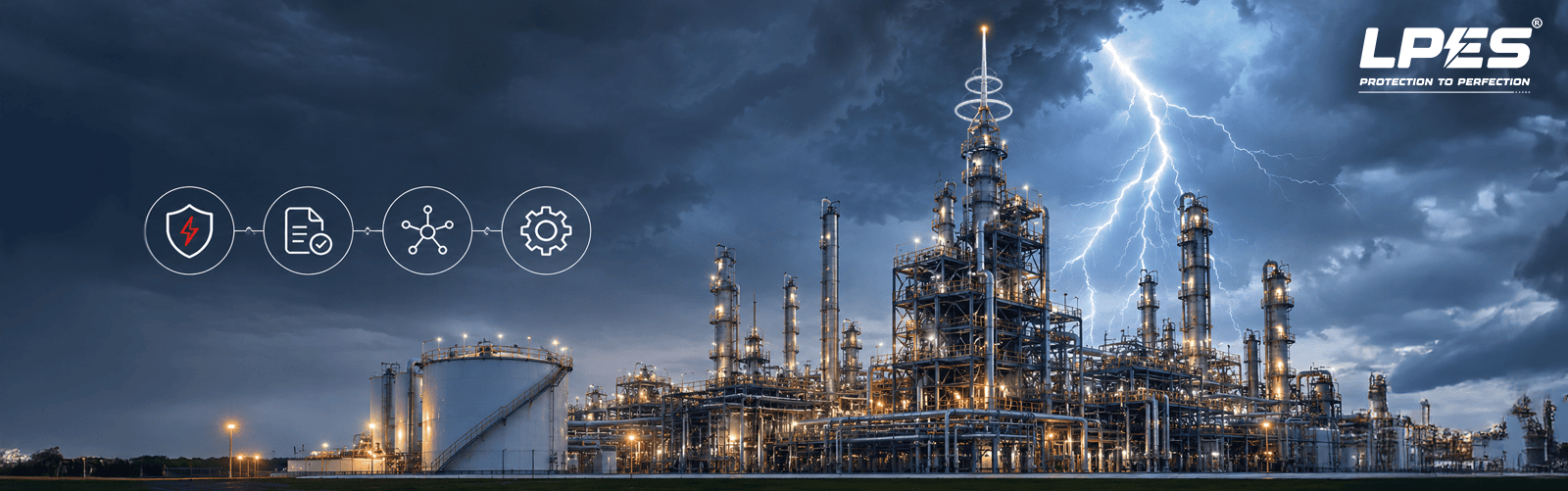 Lightning Protection for Chemical Manufacturing Units  