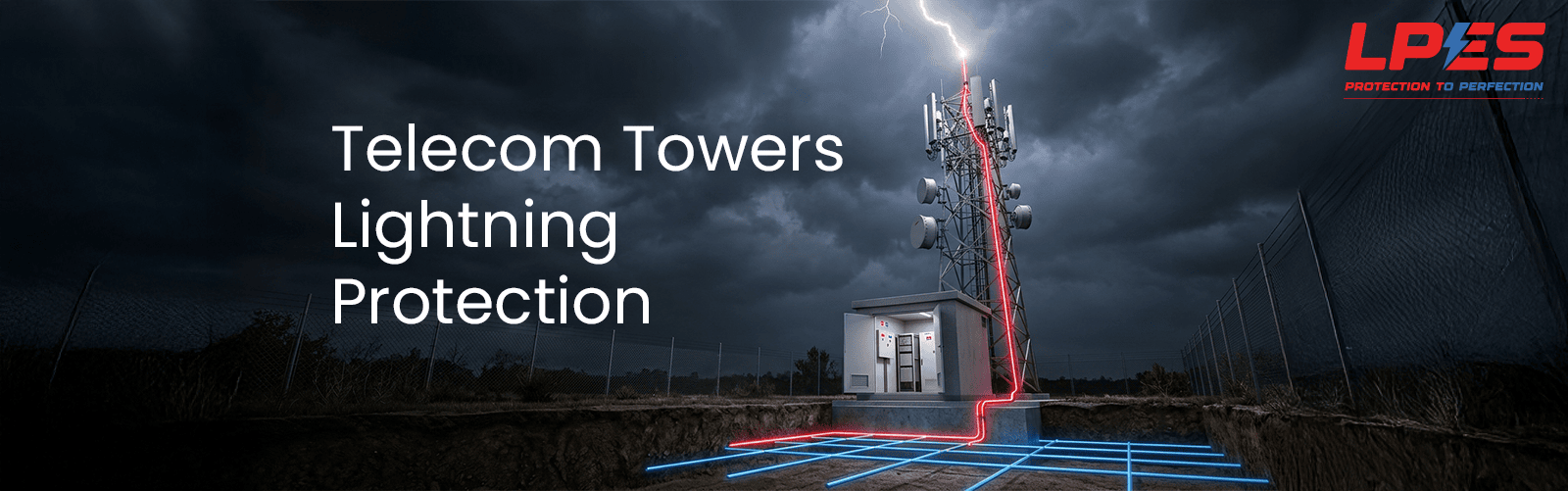 Lightning Protection for Telecom Towers