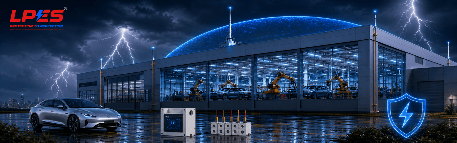 Lightning Protection Solutions for the Automobile Industry  