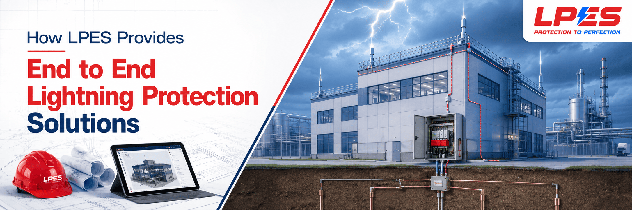 How LPES Provides End to End Lightning Protection Solutions
