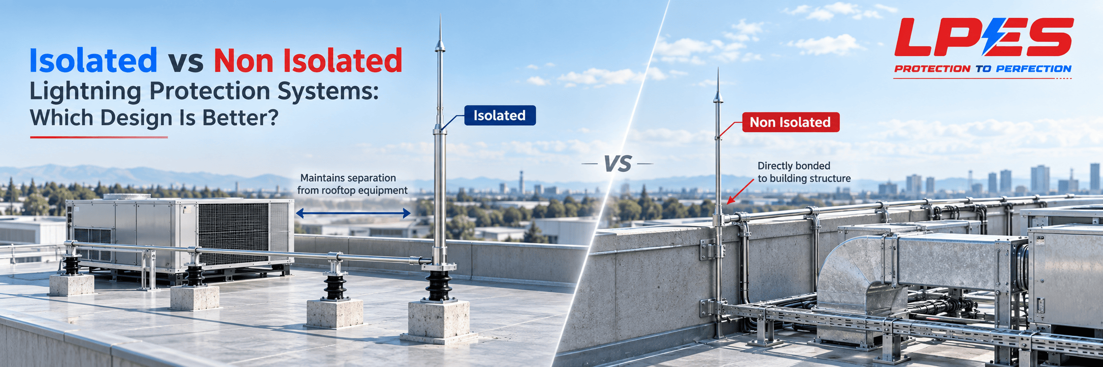 Isolated vs Non Isolated Lightning Protection Systems: Which Design Is Better?