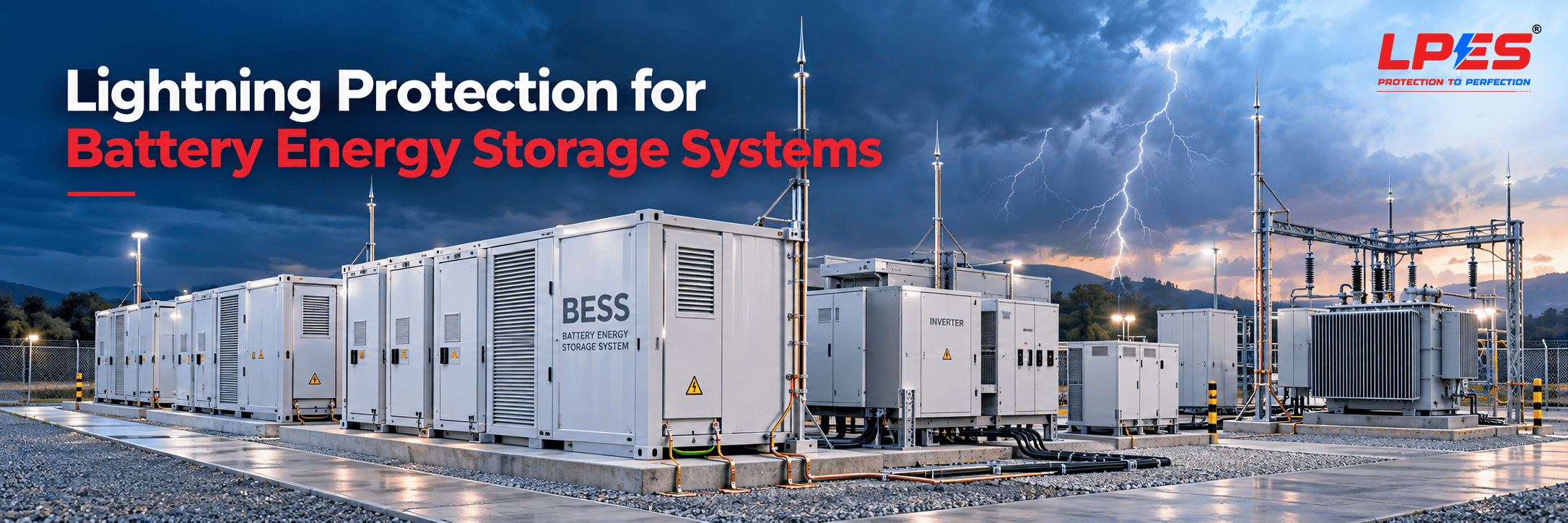 Lightning Protection for Battery Energy Storage Systems