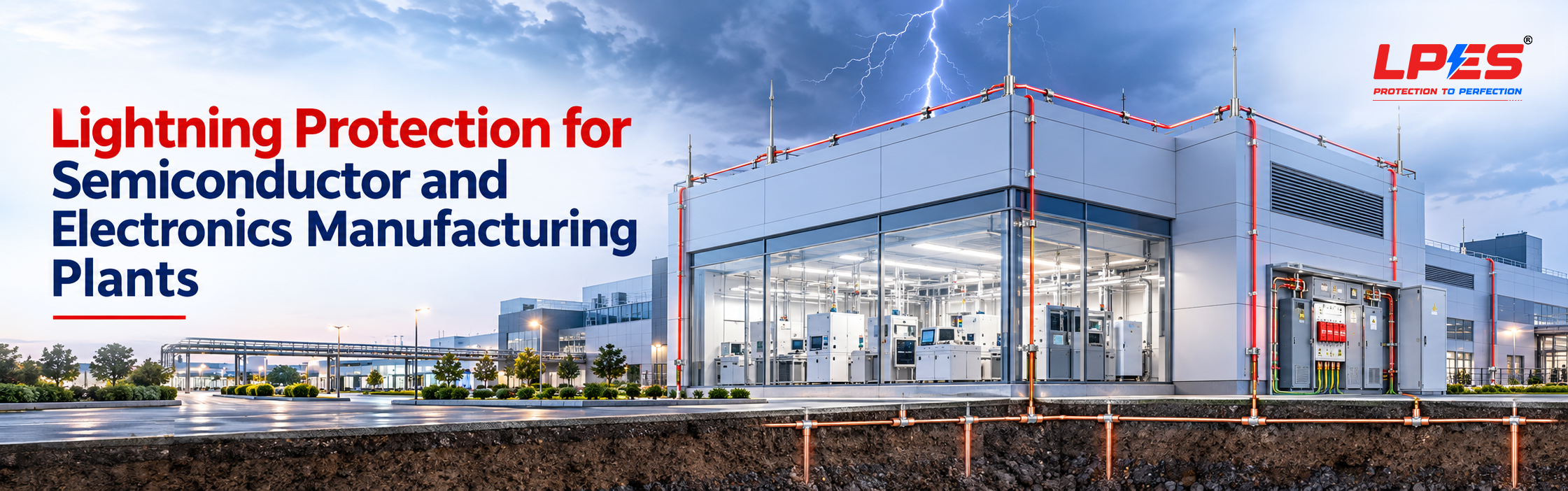 Lightning Protection for Laboratories and Cleanroom Facilities  