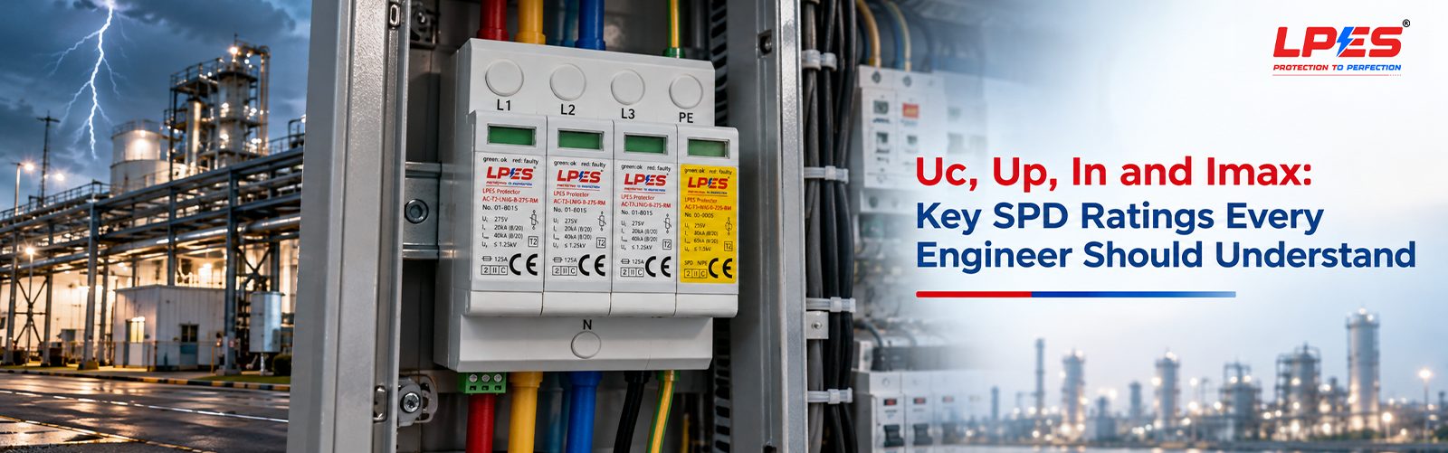 Uc, Up, In and Imax: Key SPD Ratings Every Engineer Should Understand