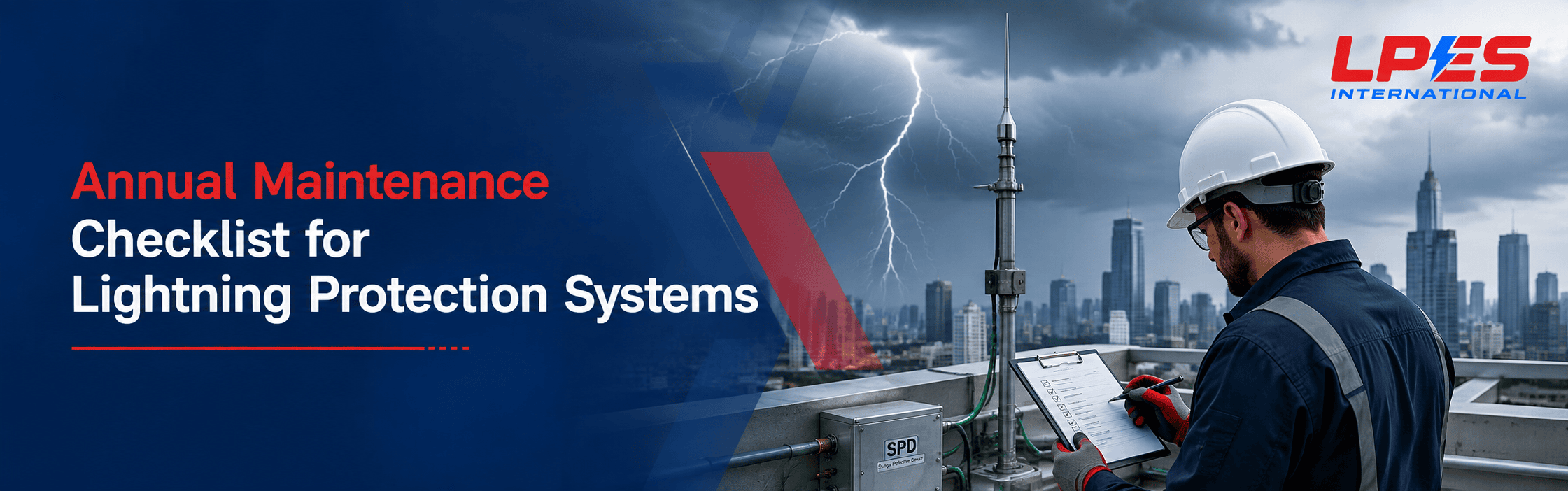 Annual Maintenance Checklist for Lightning Protection Systems  