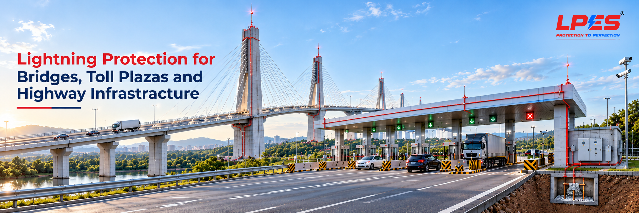 Lightning Protection for Bridges, Toll Plazas and Highway Infrastructure