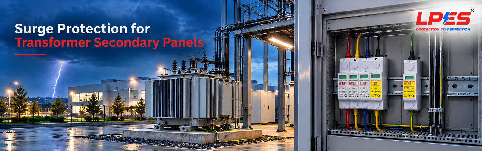 Surge Protection for Transformer Secondary Panels  