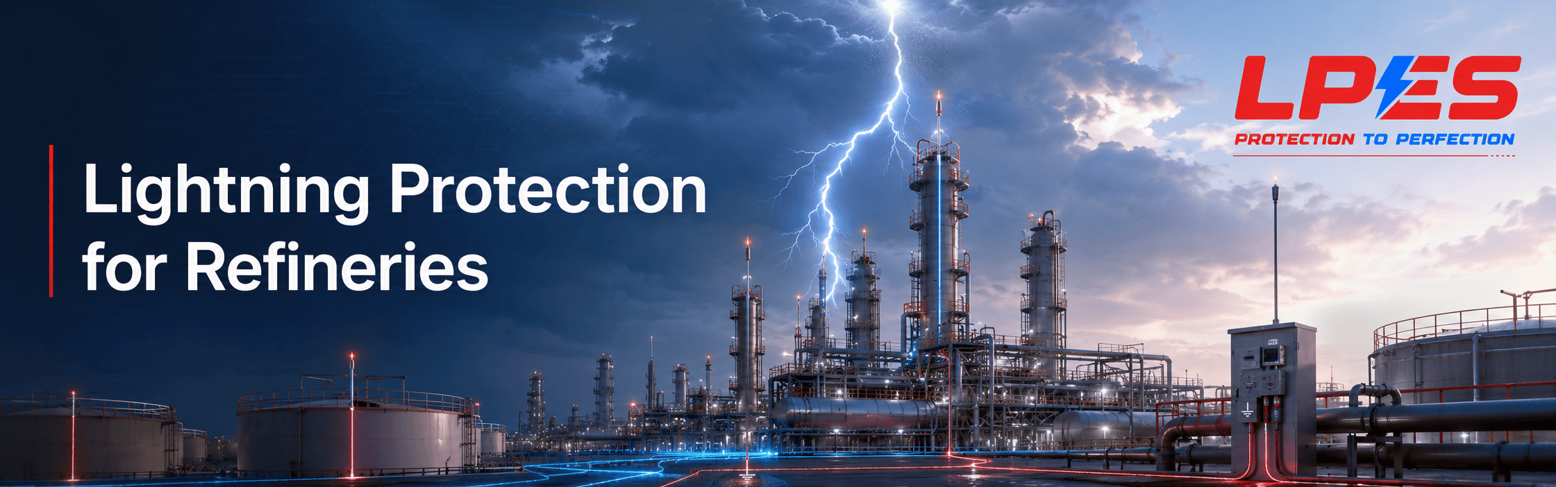 Lightning Protection for Refineries