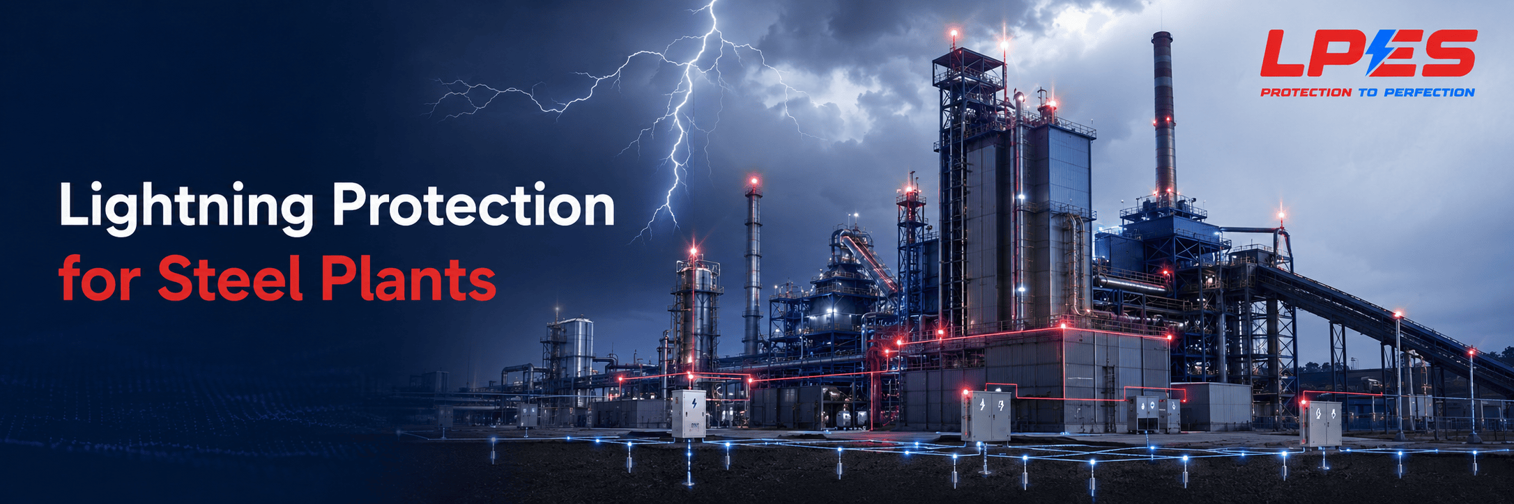 Lightning Protection for Steel Plants 
