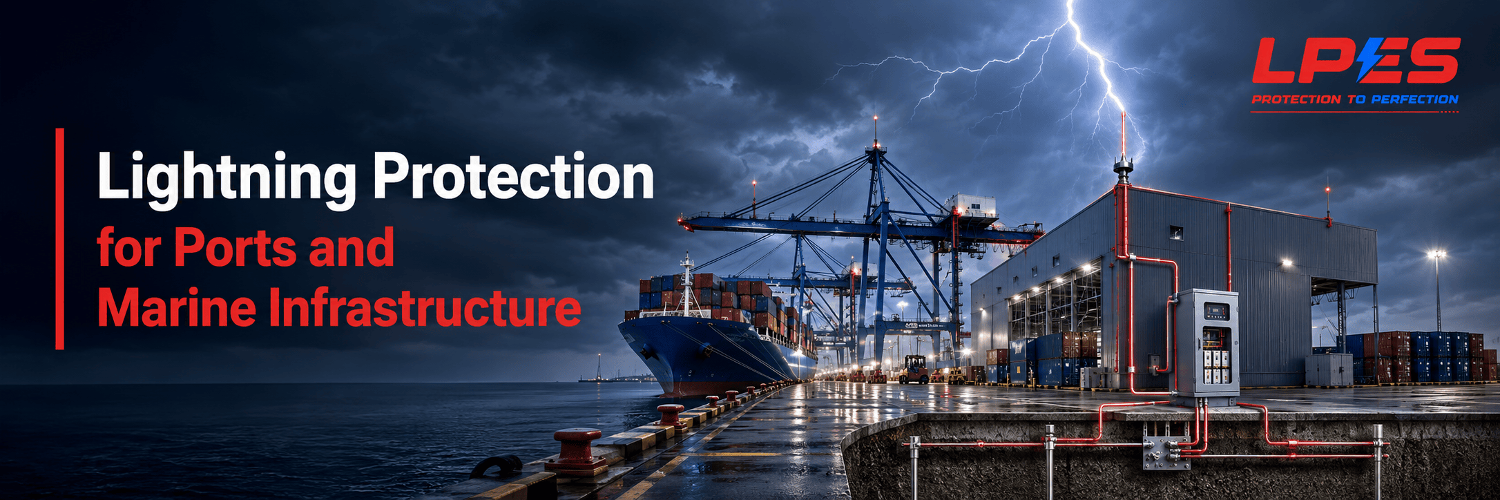 Lightning Protection for Ports and Marine Infrastructure  