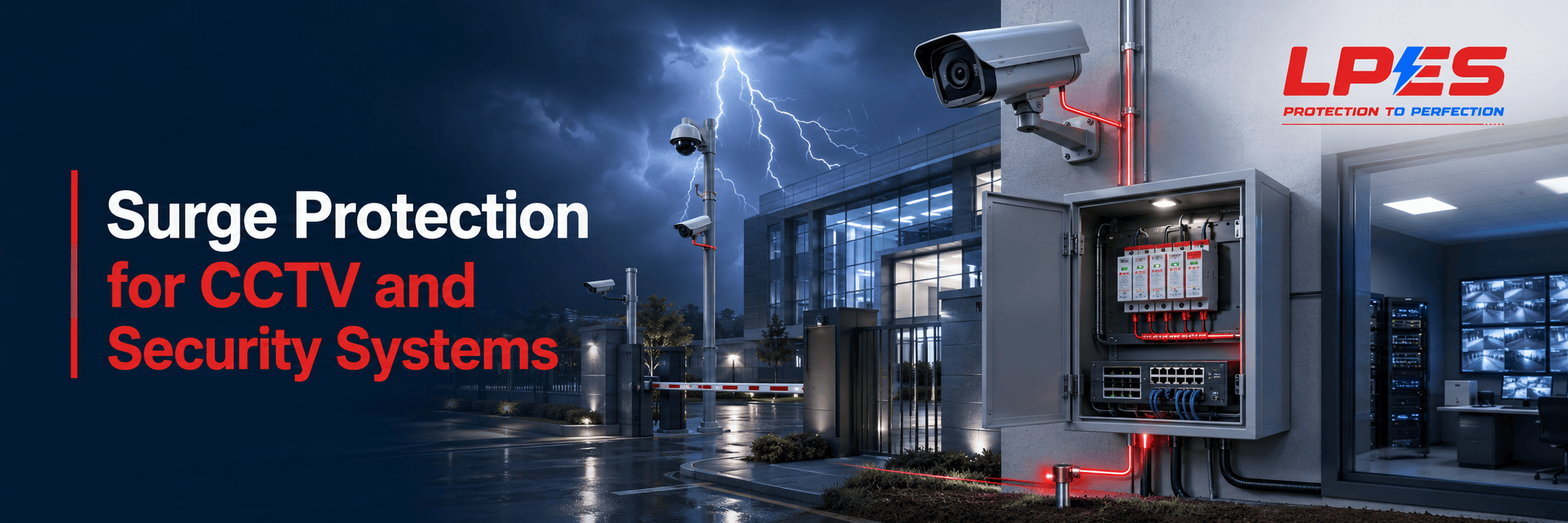 Surge Protection for CCTV and Security Systems  