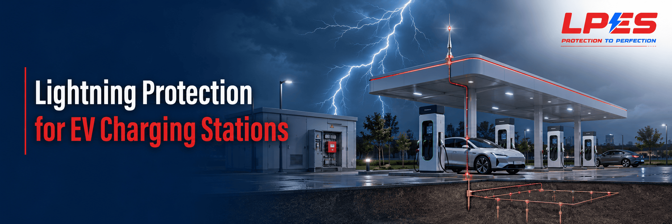 Lightning Protection for EV Charging Stations