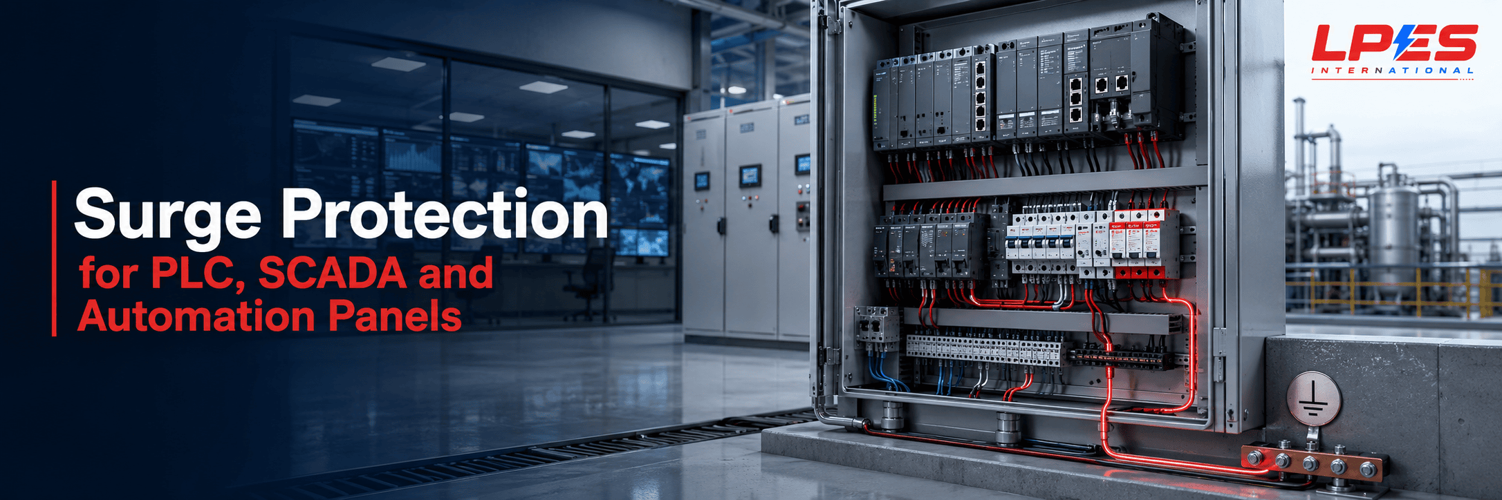 Surge Protection for PLC, SCADA and Automation Panels