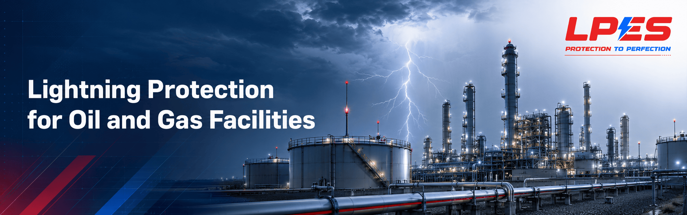 Lightning Protection for Oil and Gas Facilities