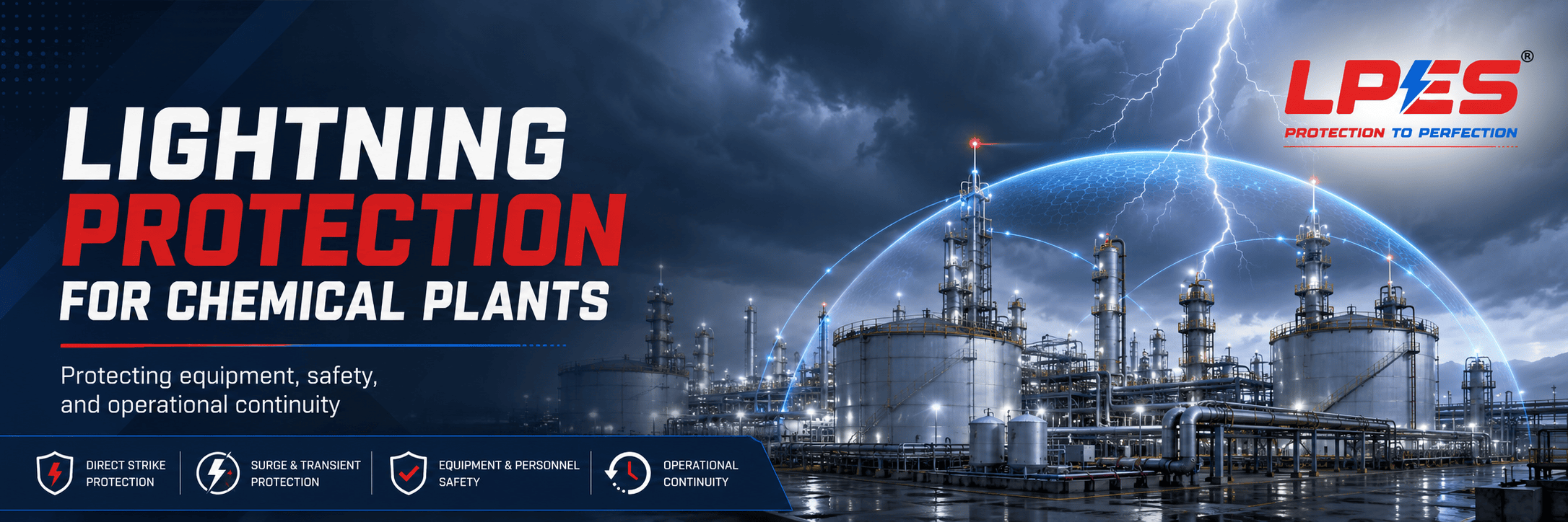 Lightning Protection for Chemical Plants 
