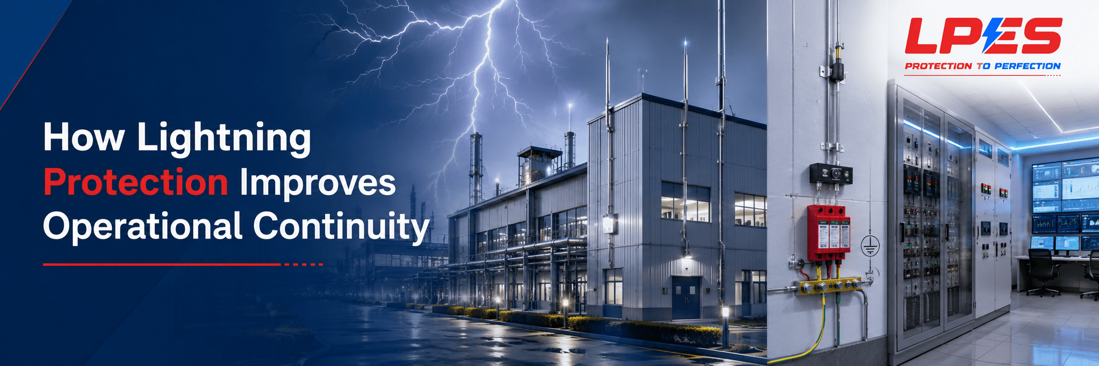 How Lightning Protection Improves Operational Continuity