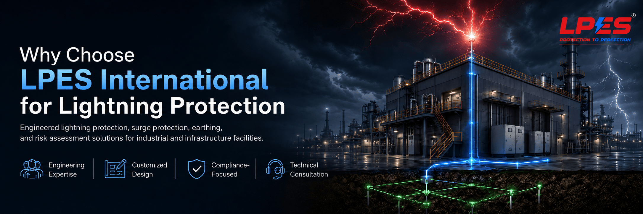 Why Choose LPES International for Lightning Protection  