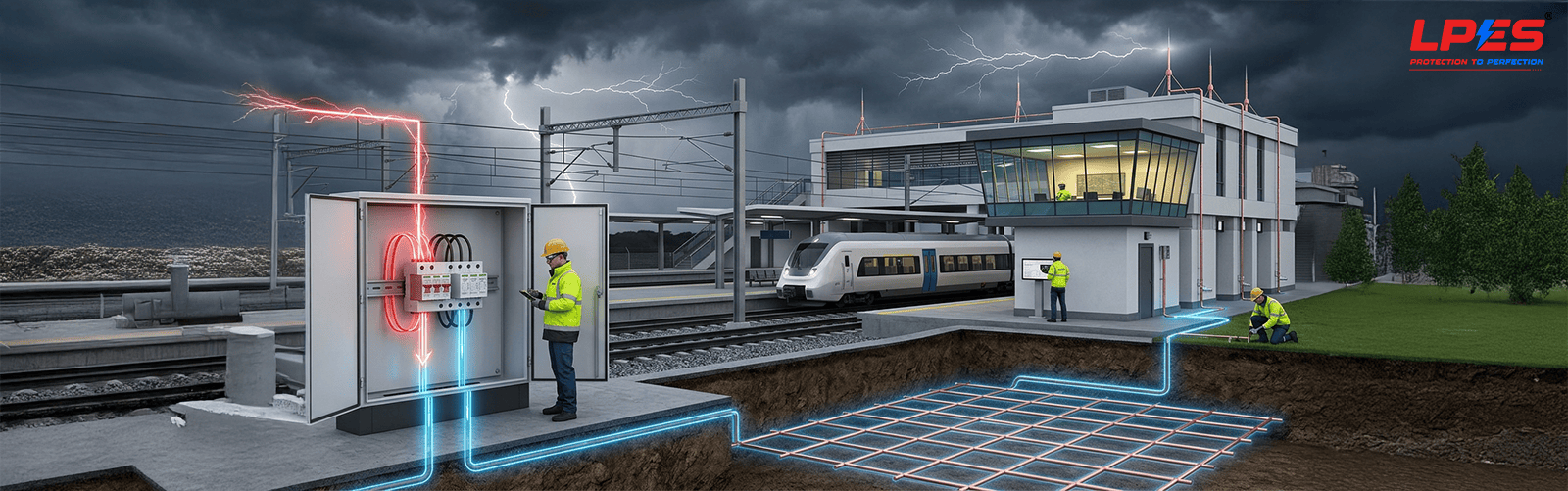 Lightning Protection Solutions for Railway Infrastructure