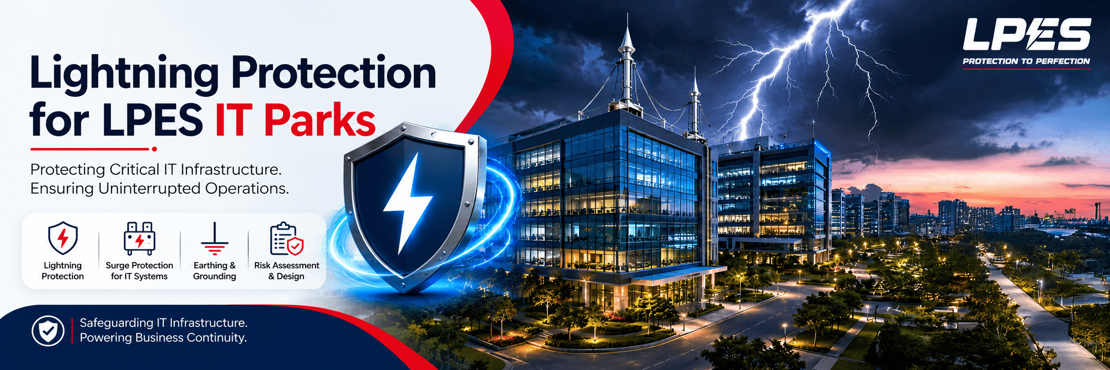 Lightning Protection for IT Parks 